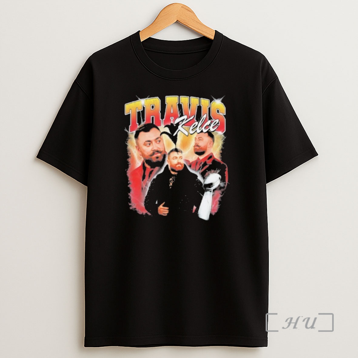 Officials Travis Kelce Super Bowl Trophy Collage Vintage Shirt Sweatshirt Tee