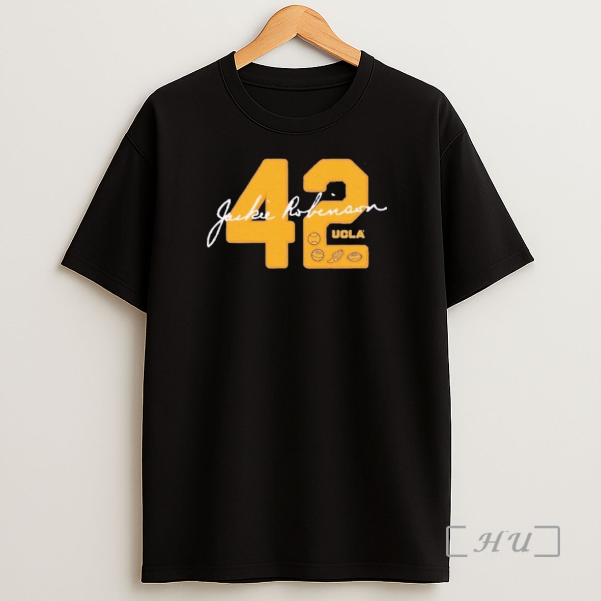 Officials Ucla Jackie Robinson 42 Letterman Signature Shirt Sweatshirt Tee