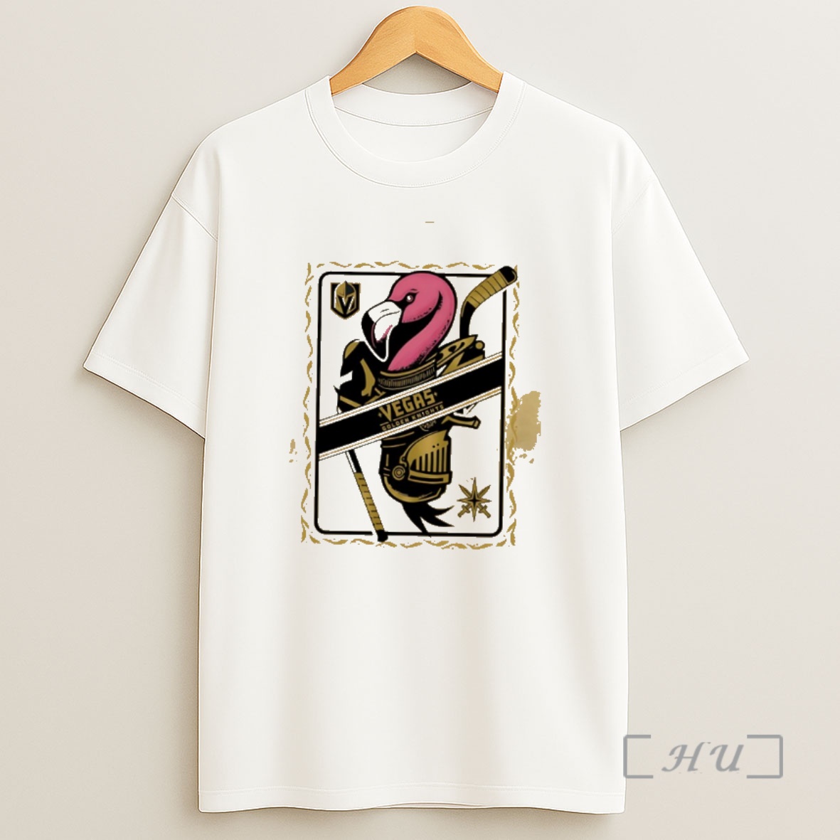 Officials Vegas Golden Knights Flamingo Playing Card Shirt Sweatshirt Tee