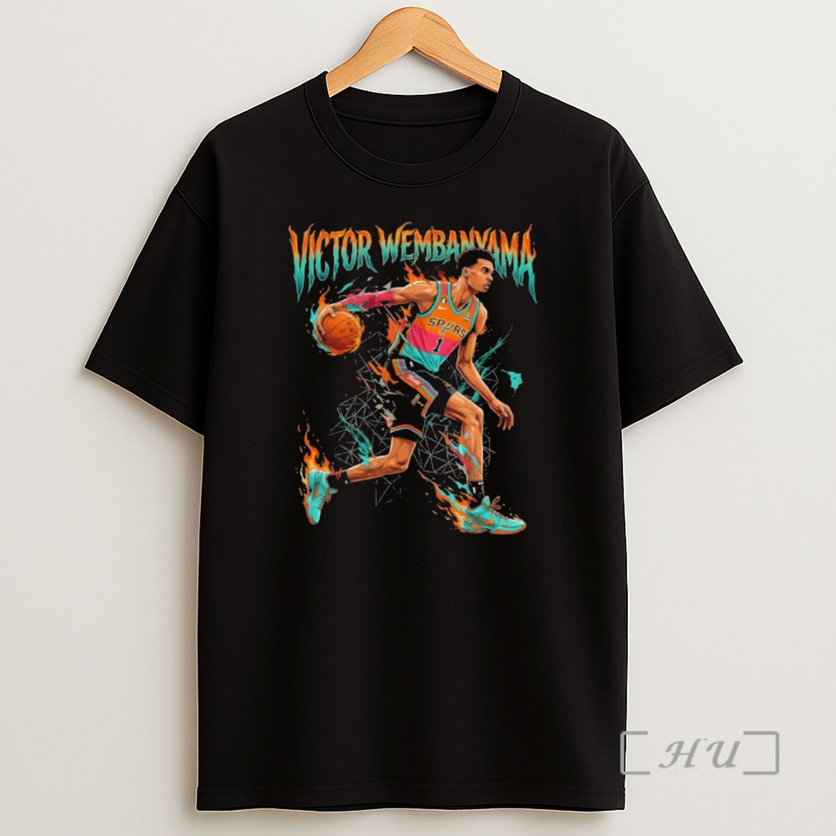 Officials Victor Wembanyama 1 San Antonio Spurs Basketball Nba 2026 Shirt Sweatshirt Tee