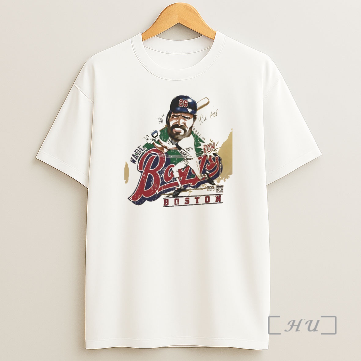 Officials Wade Boggs Boston Bruce Stark Collection Shirt Sweatshirt Tee