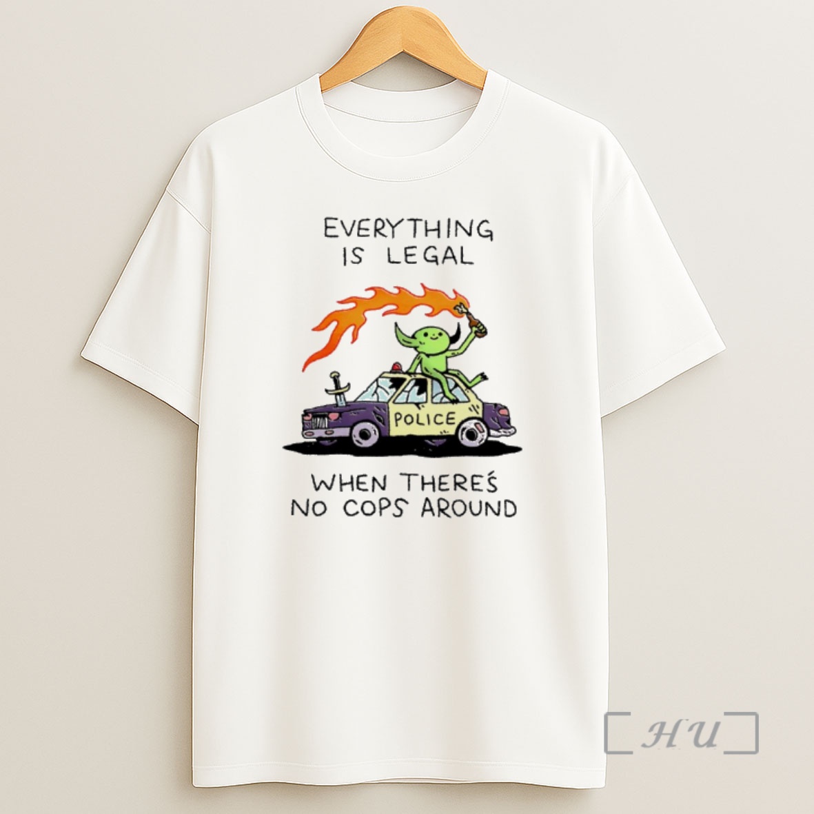 Officials Wizard Police Everything Is Legal When Theres No Cops Around Shirt Sweatshirt Tee