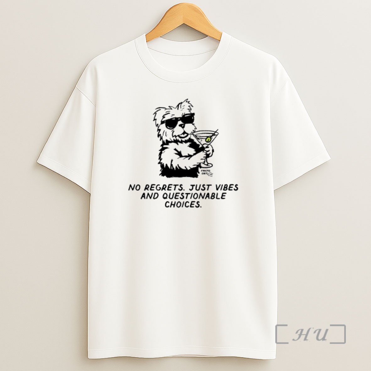 Officials Yorkshire Terrier No Regrets Just Vibes And Questionable Choices Shirt Sweatshirt Tee