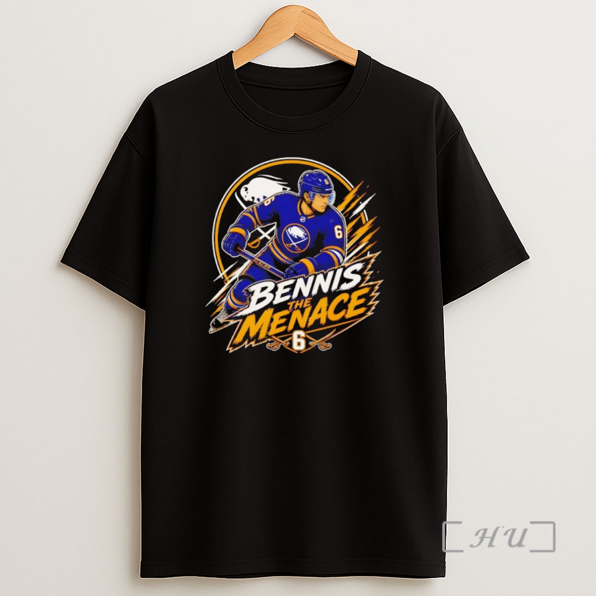 Officials Zach Benson Buffalo Sabres Hockey Bennis The Menace Shirt Sweatshirt Tee