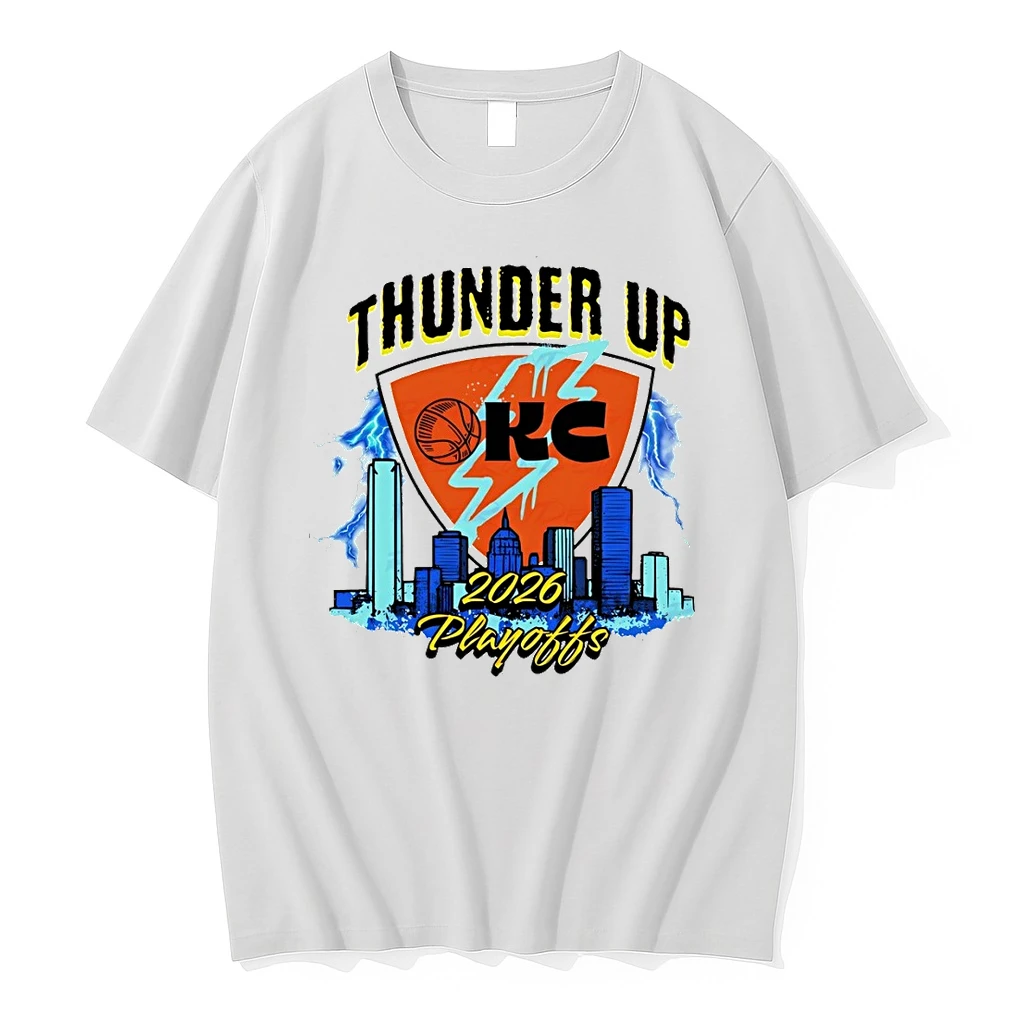 Oklahoma City Thunder Okc 2026 Playoffs City Skyline Shirts