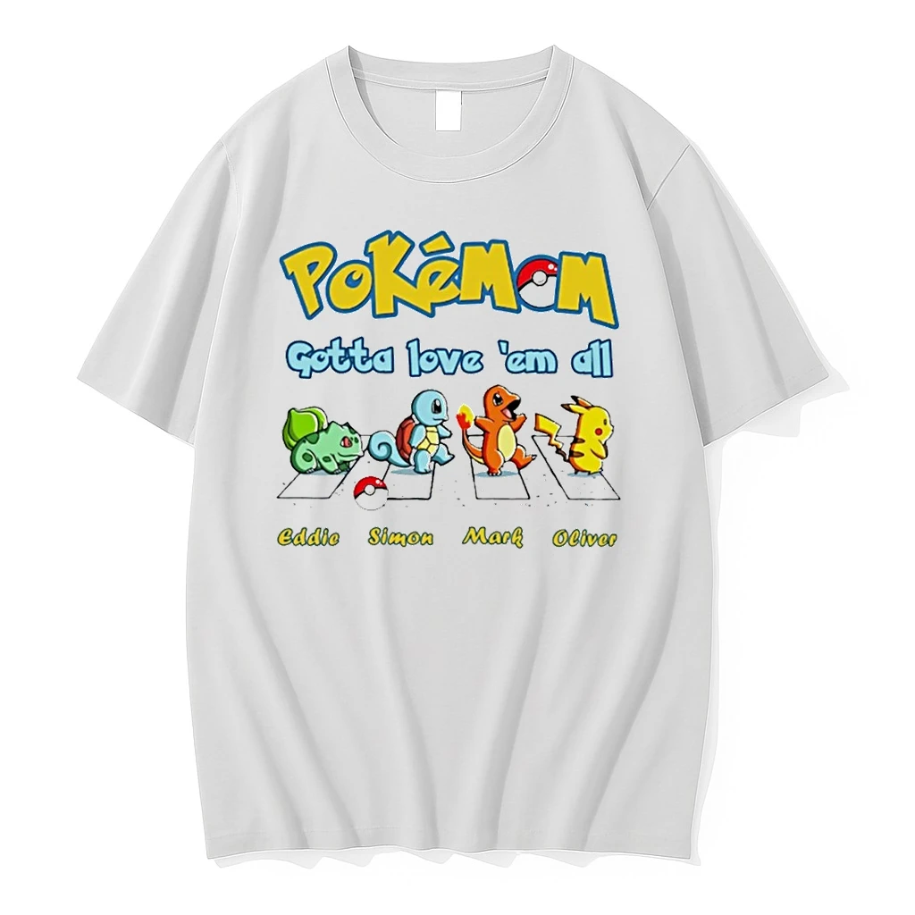 Personalized Pokemom Gotta Love Them All Mothers Day Shirts