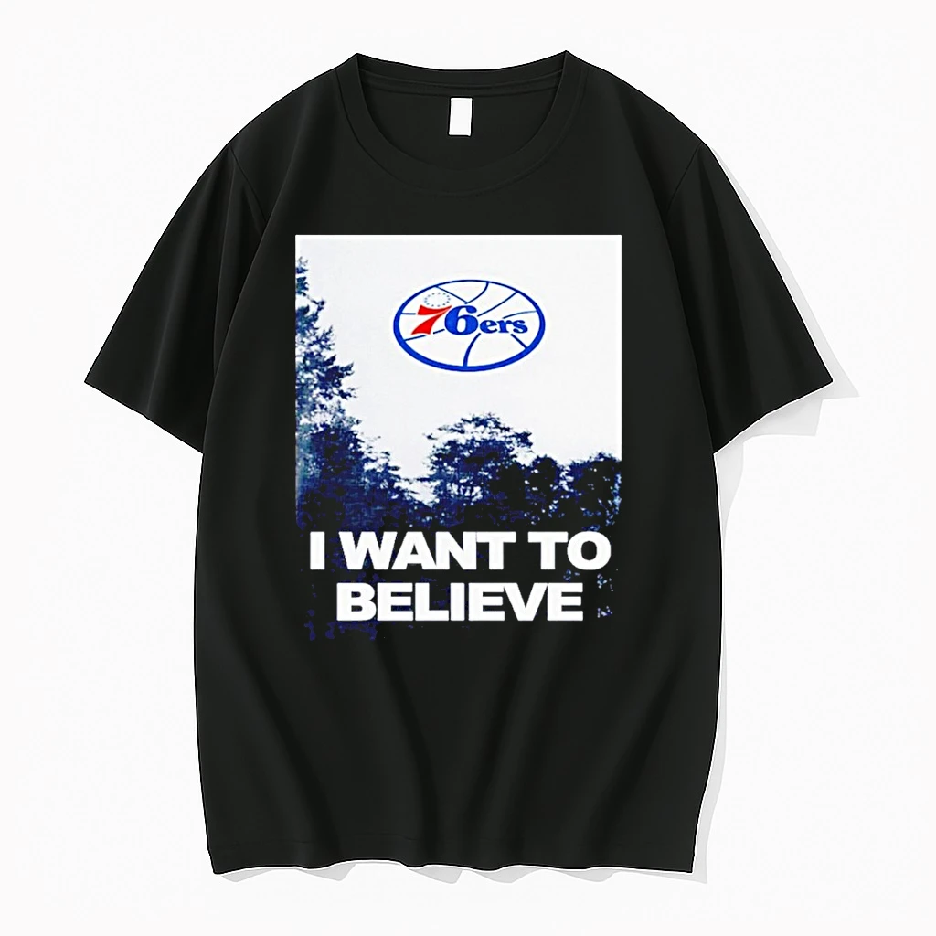 Philadelphia 76ers Sixers I Want To Believe Ufo Shirts