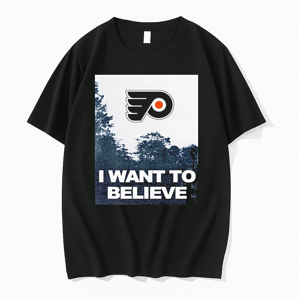 Philadelphia Flyers Hockey Flyers I Want To Believe Ufo Shirts