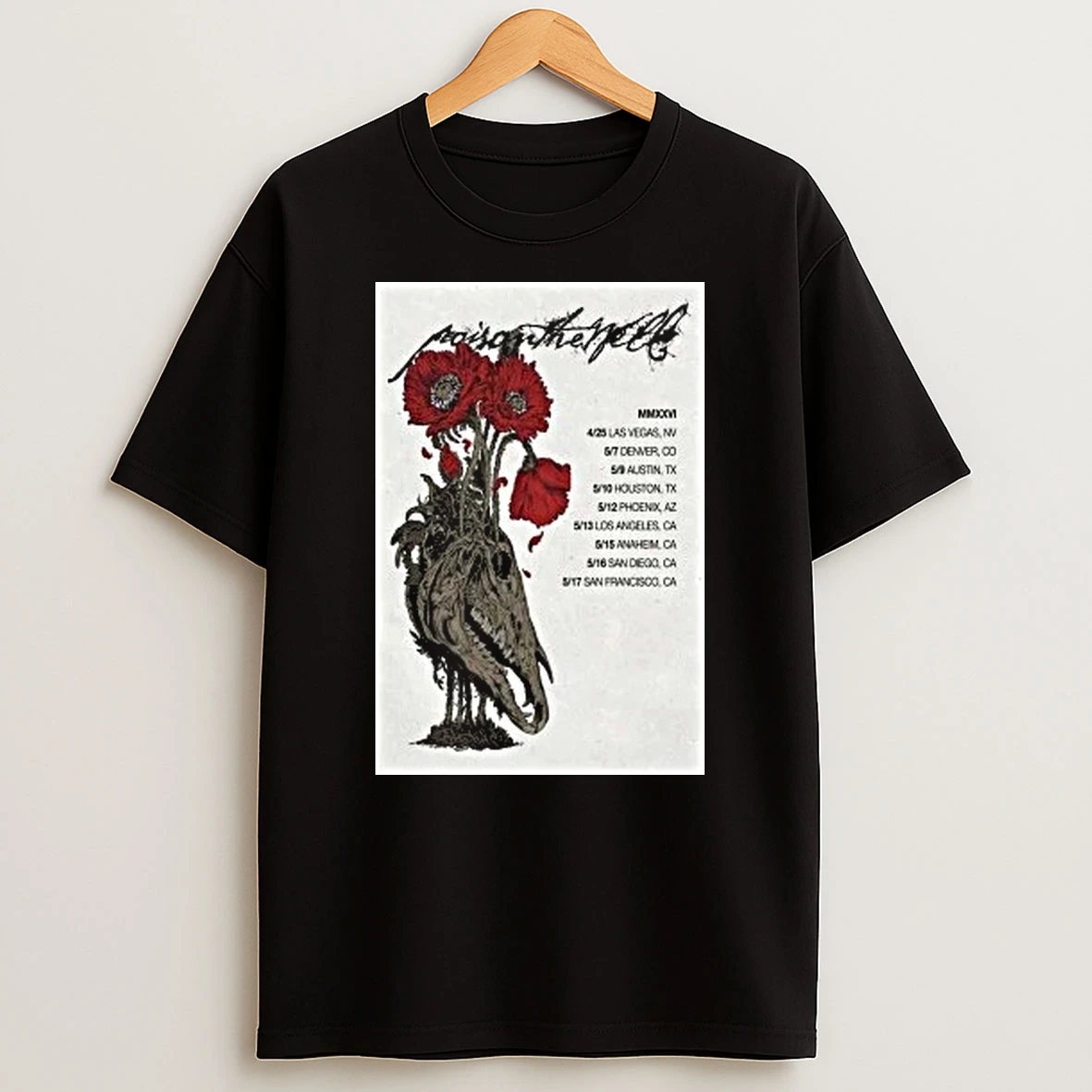Poison The Well Peace In Place Tour 26 Shirts