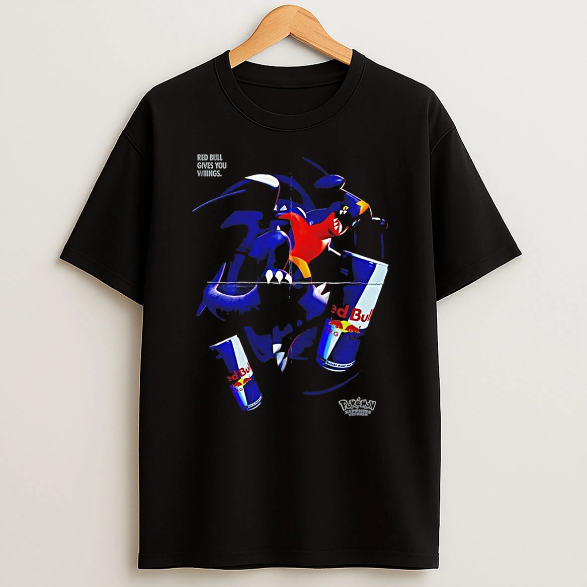 Pokemon Garchomp X Red Bull Gives You Wiiings Shirts