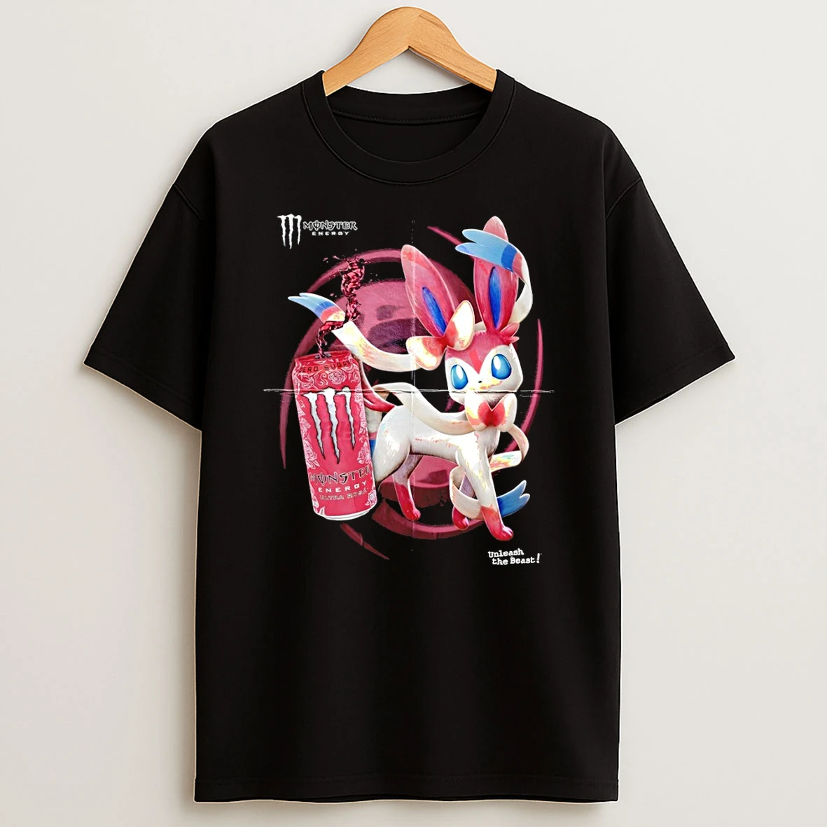 Pokemon Sylveon The Monster Ultra Rosa Unleash The Beast Shirts