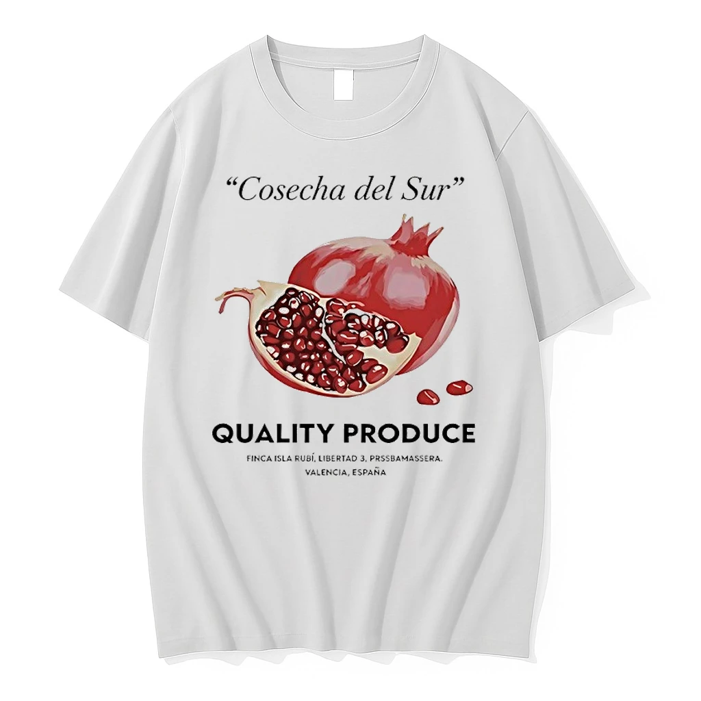 Pomegranate Cosecha Del Sur Quality Produce Shirts