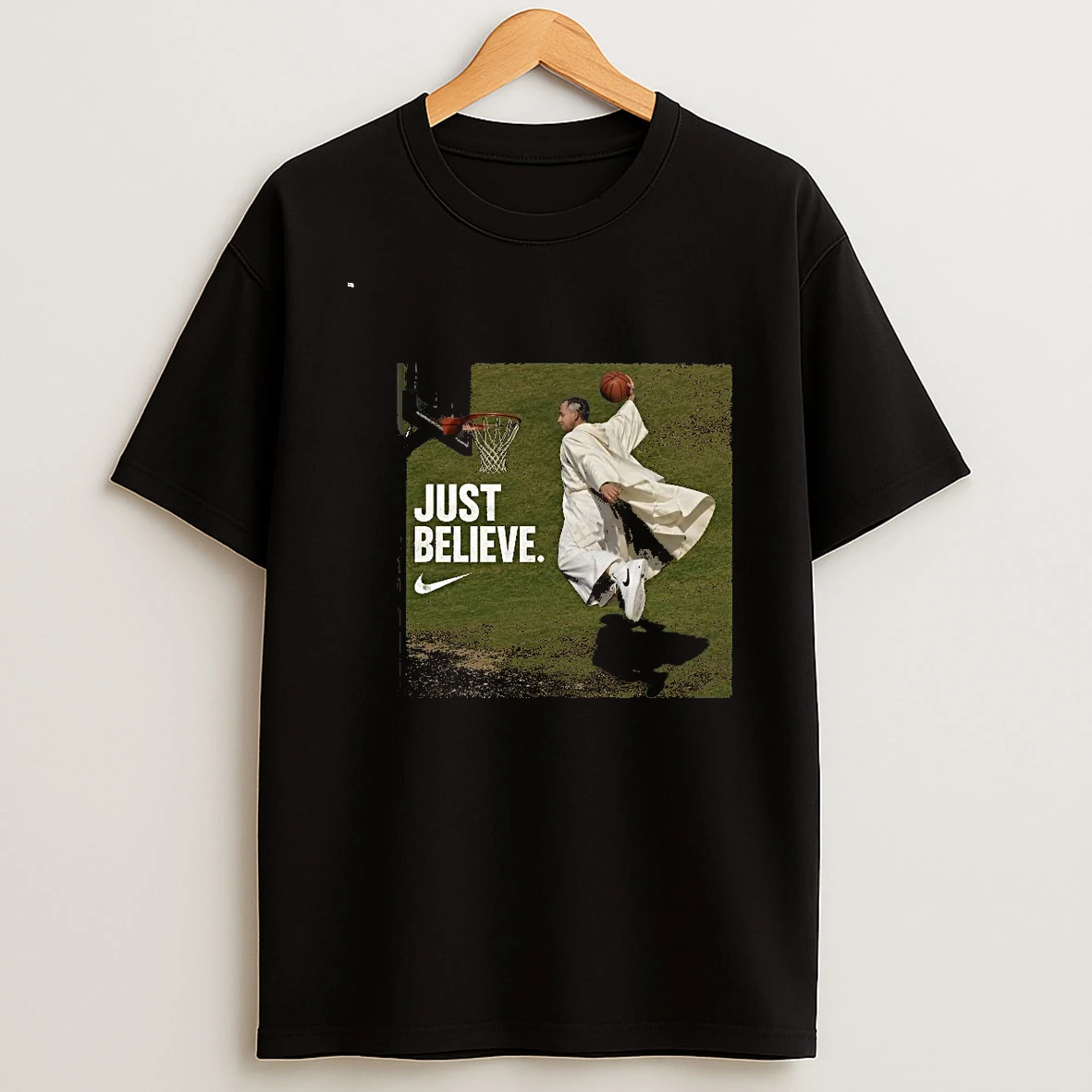Pope Leo Just Believe Basketball 00 Shirts