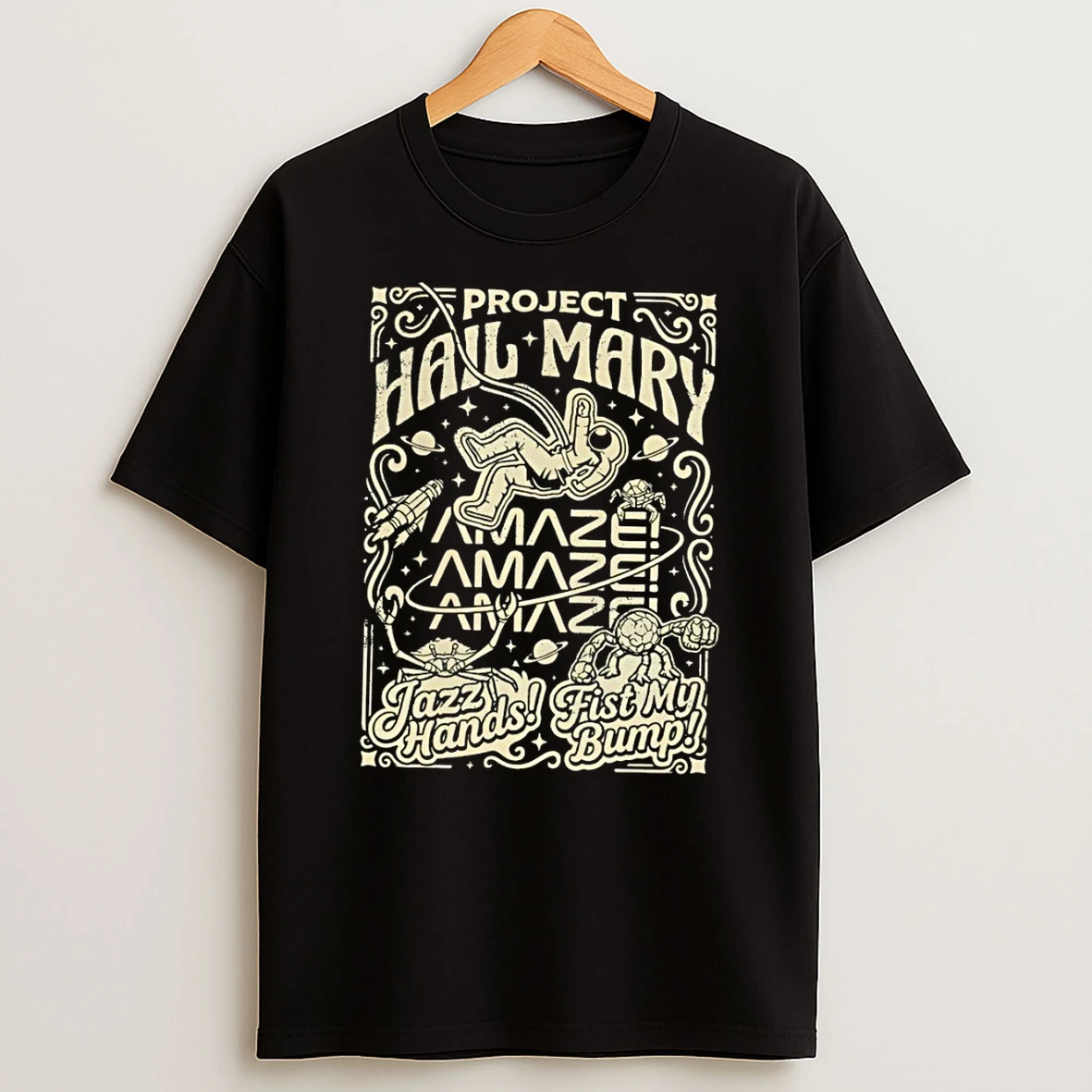 Project Hail Mary Rocky Amaze Fist My Bump Shirts