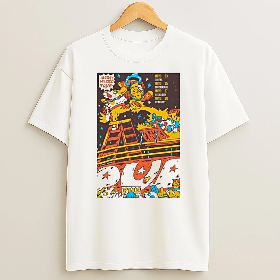 Pup Mexico Tour 2026 Shirts