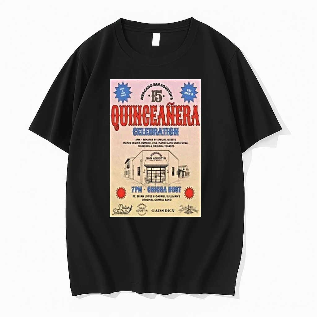 Quinceanera Mercado San Agustin May 8 2026 Shirts