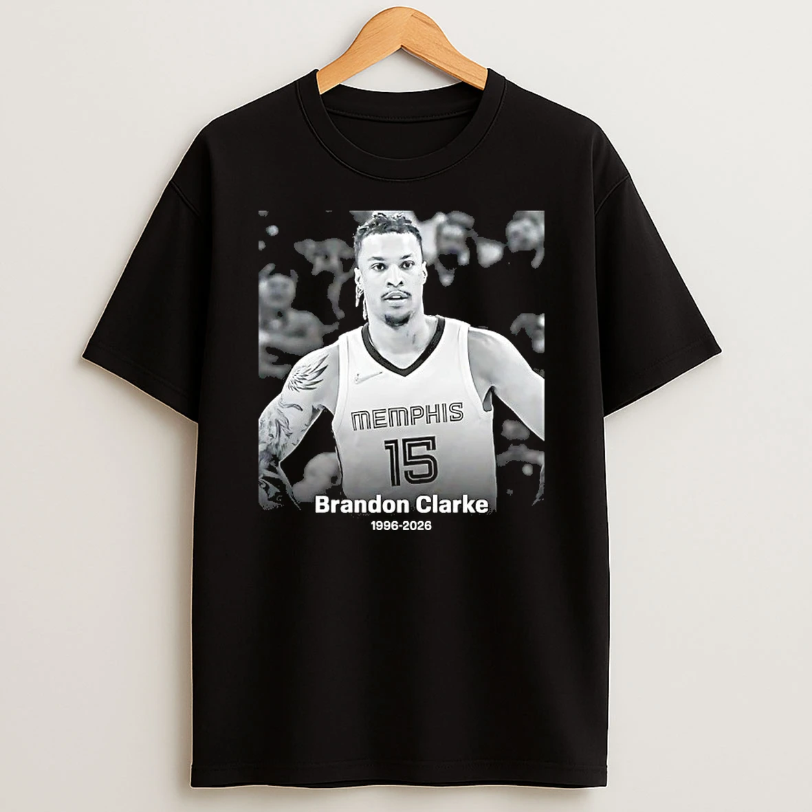 Rest In Peace Memphis Grizzlies Brandon Clarke 1996 2026 Shirts