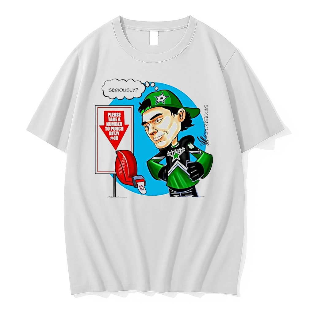 Ritzy Dallas Stars Take A Number To Punch Shirts