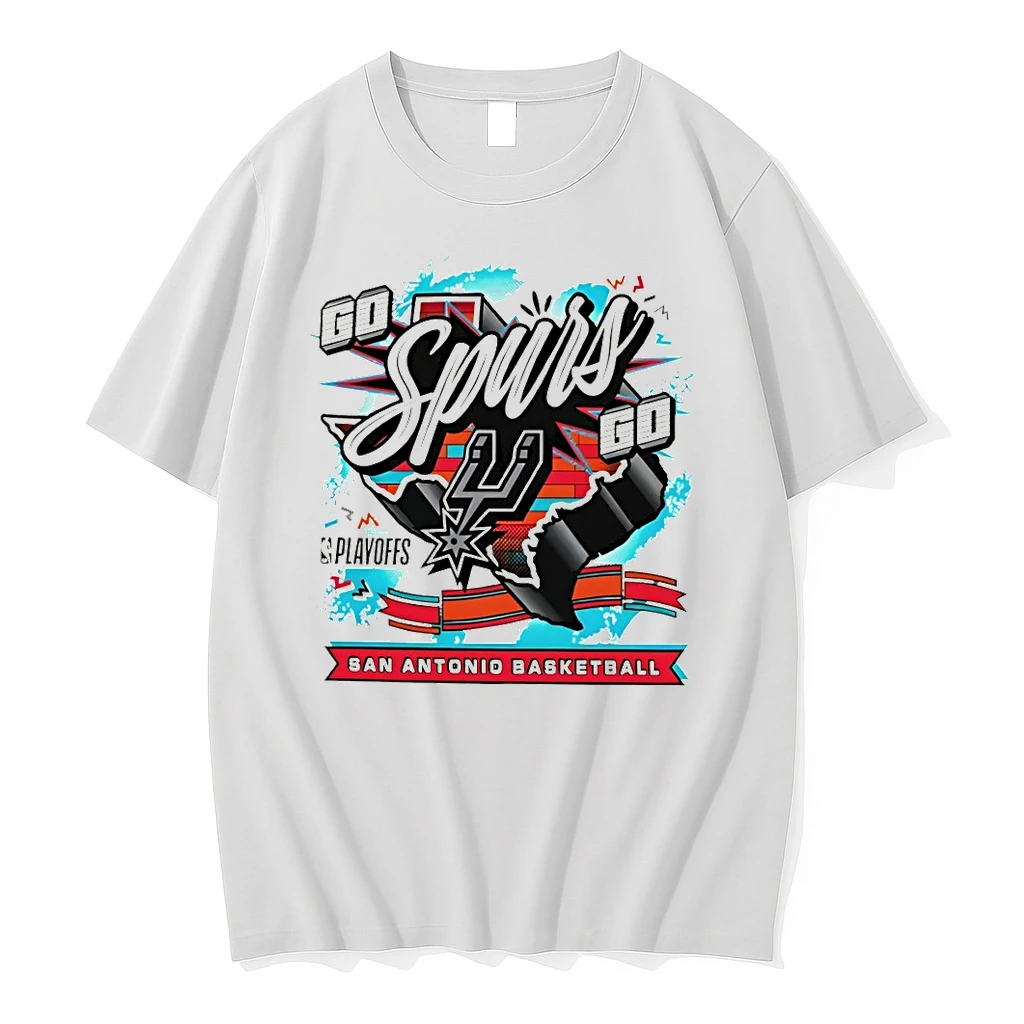 San Antonio Spurs 2026 Playoffs Go Spurs Go Basketball Shirts