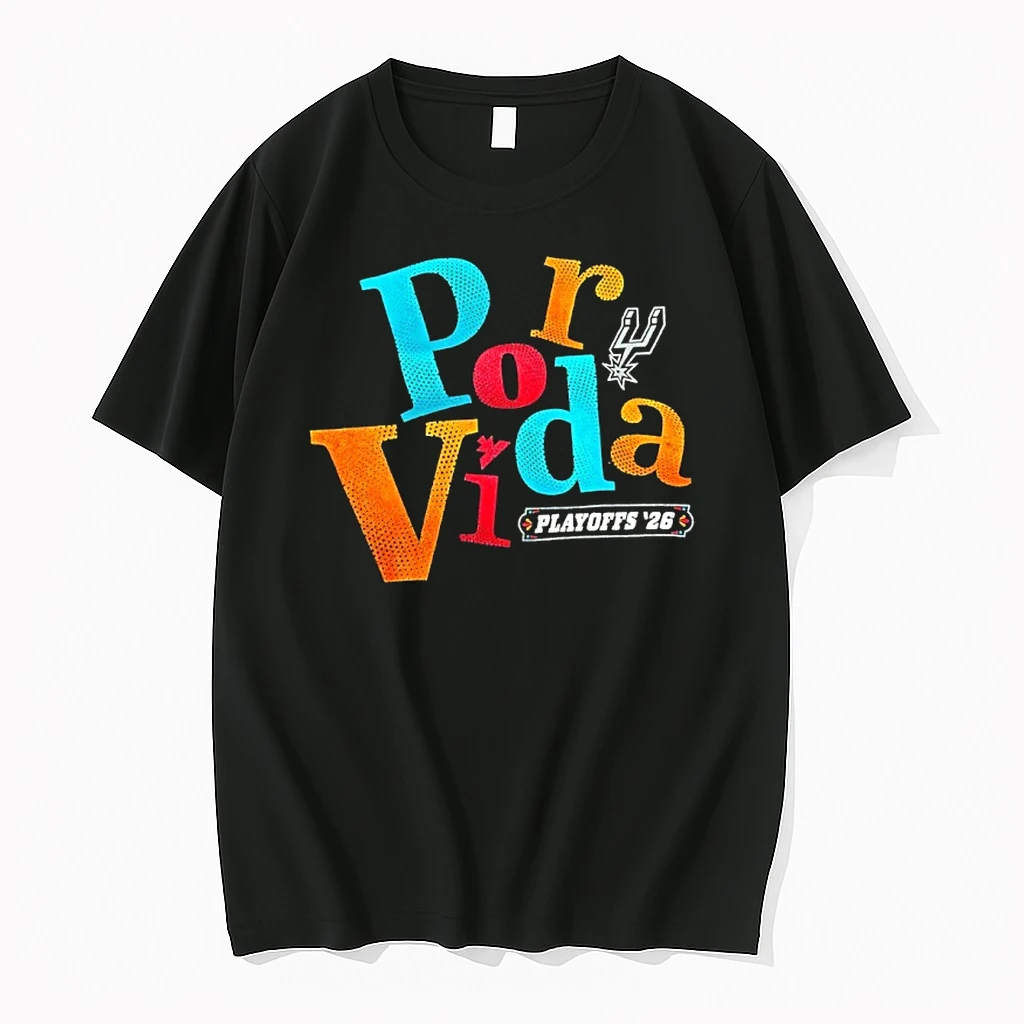 San Antonio Spurs Por Vida 2026 Nba Playoffs Shirts
