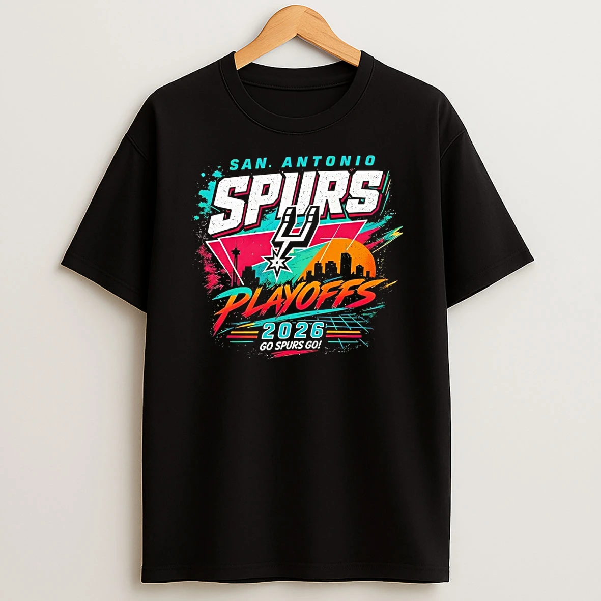 San Antonio Spurs Porvida Playoffs26 Go Spurs Go Shirts