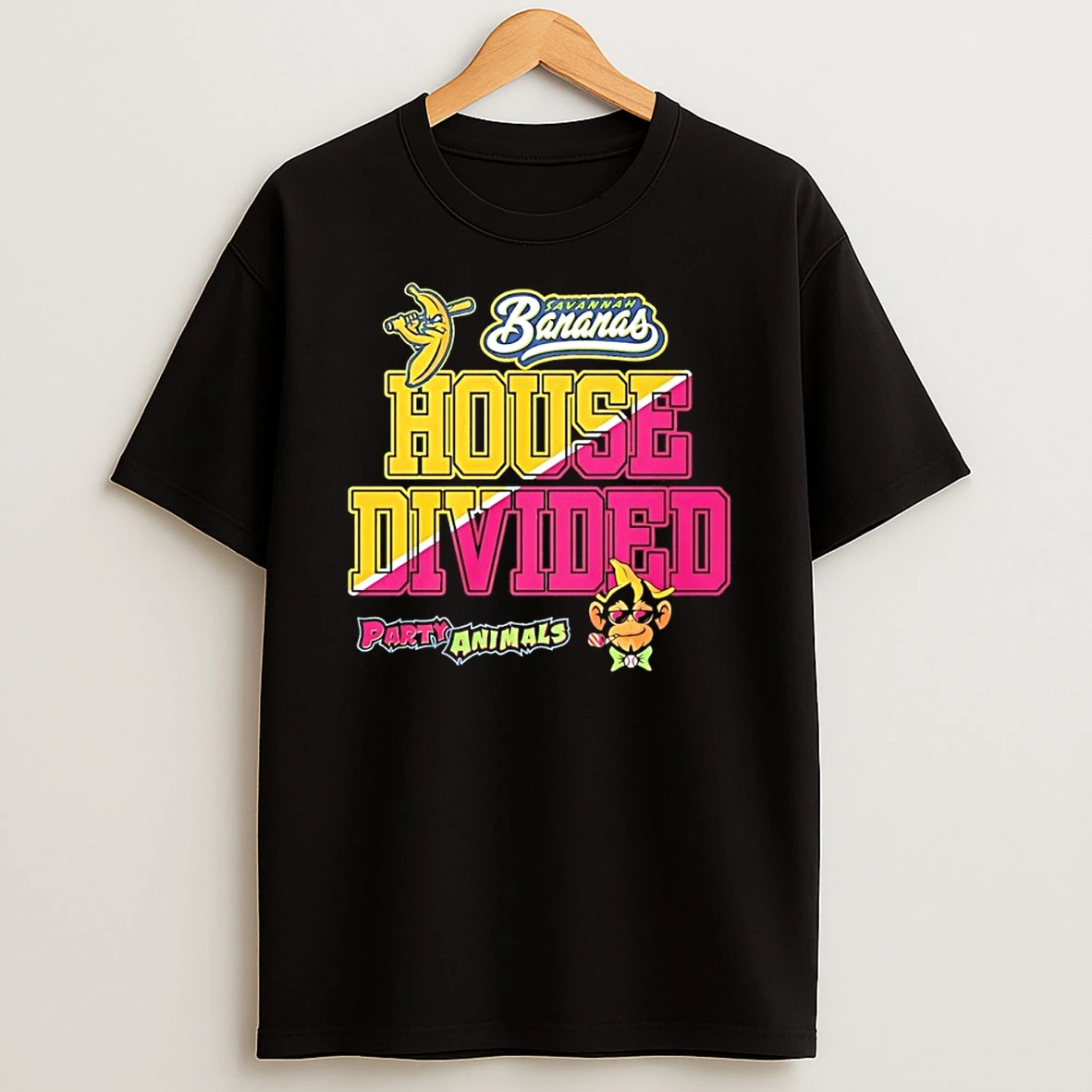 Savannah Bananas House Divided Party Animals Shirts