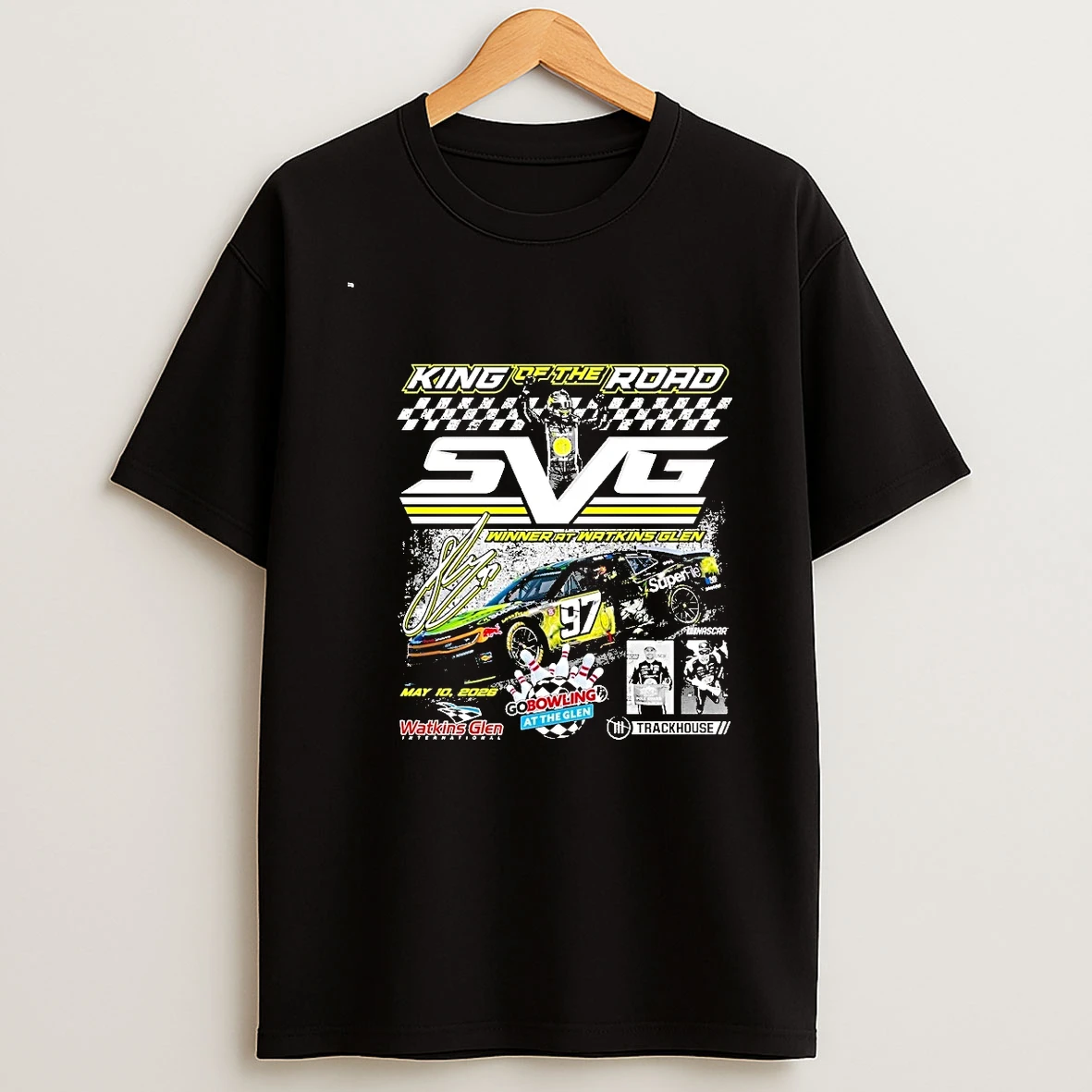 Shane Van Gisbergen 2026 Go Bowling At The Glen Race Winner 00 Shirts