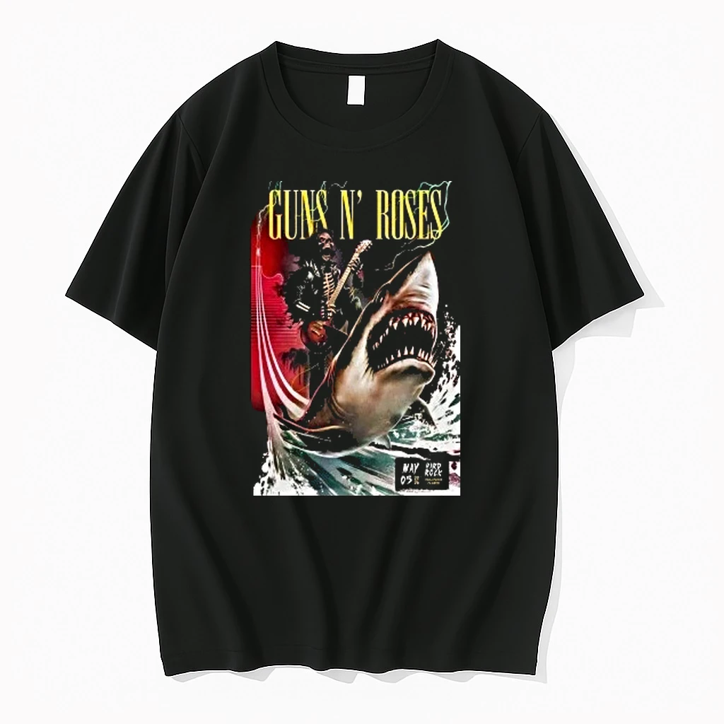 Shark And Skeleton Guns N Roses In Hollywood Fl On May 5 2026 Shirts