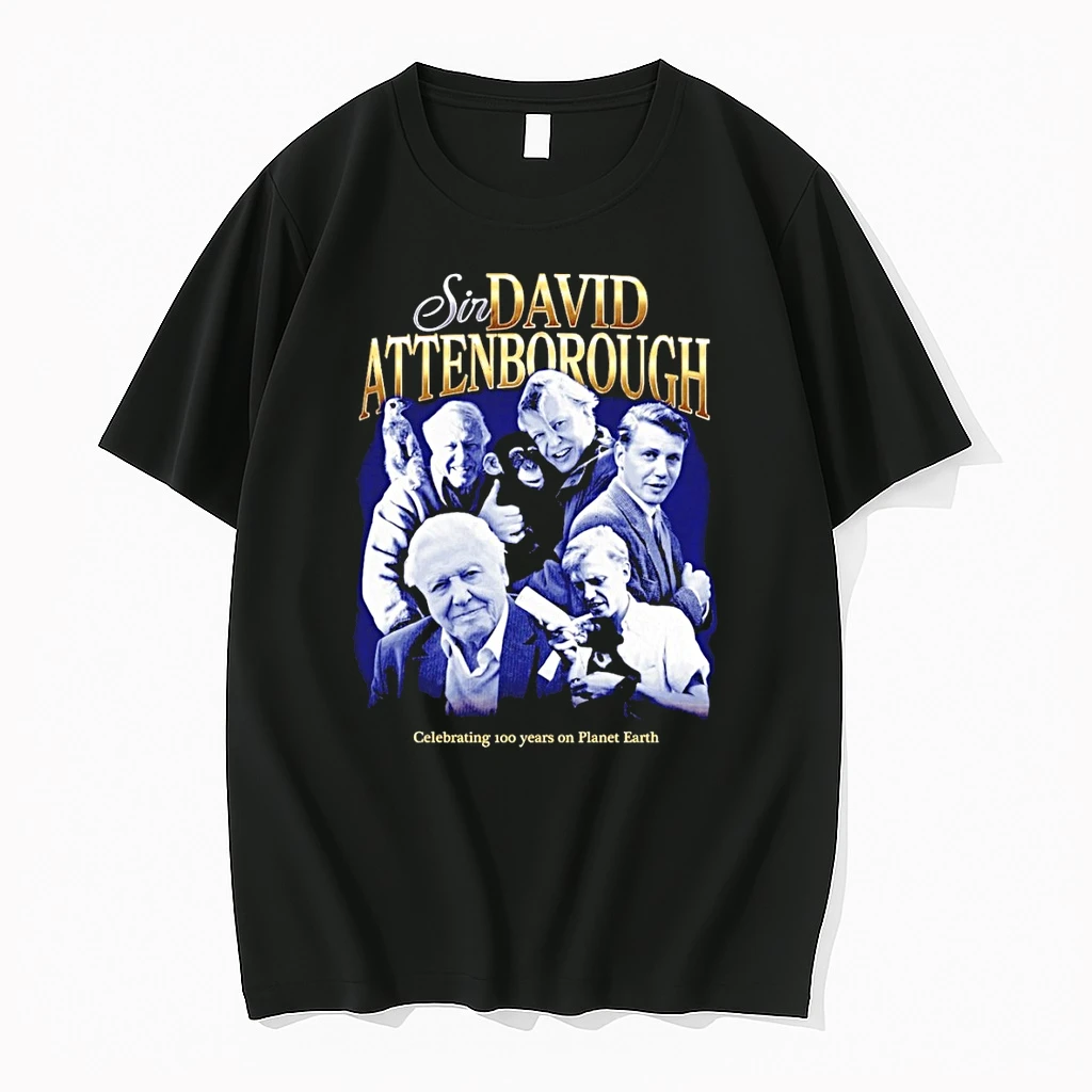 Sir David Attenborough Celebrating 100 Years On Planet Earth Shirts