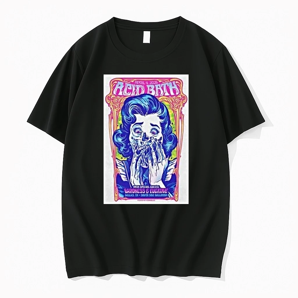 Skeleton April 4 2026 Acid Bath Dallas Tx Shirts