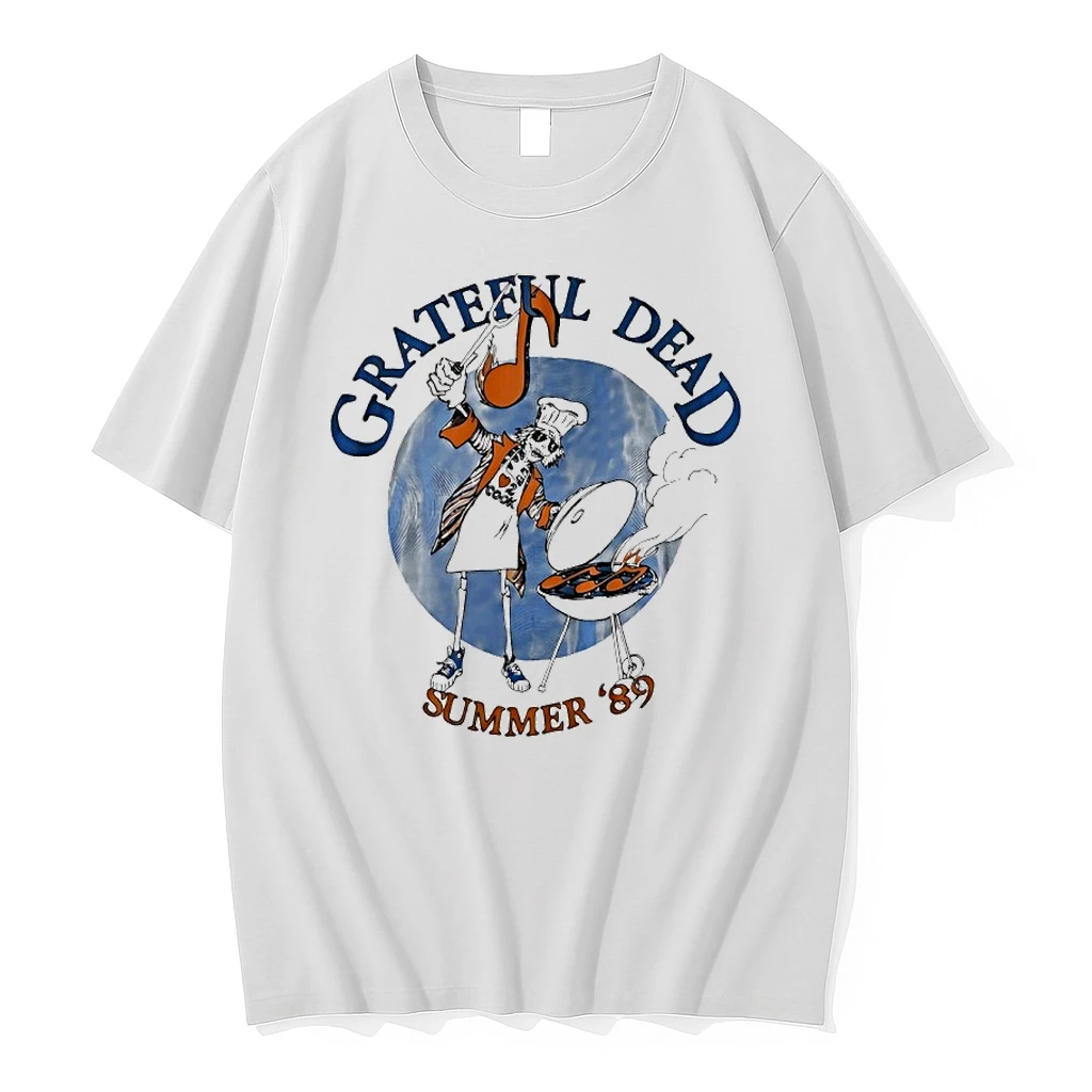 Skeleton Chef Grateful Dead Summer 89 Shirts