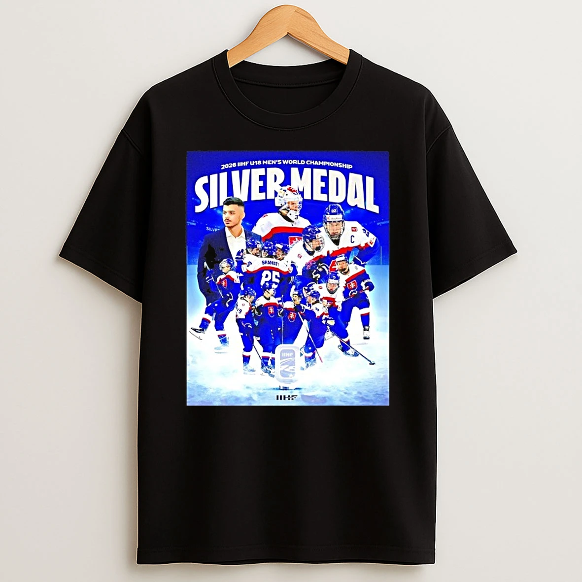 Slovakia Hockey 2026 Iihf U18 Mens World Championship Shirts