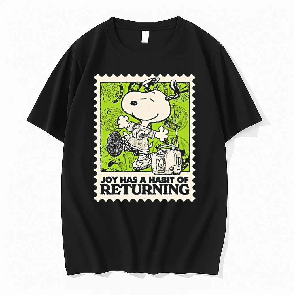 Snoopy Joy Has A Habit Of Returning Shirts