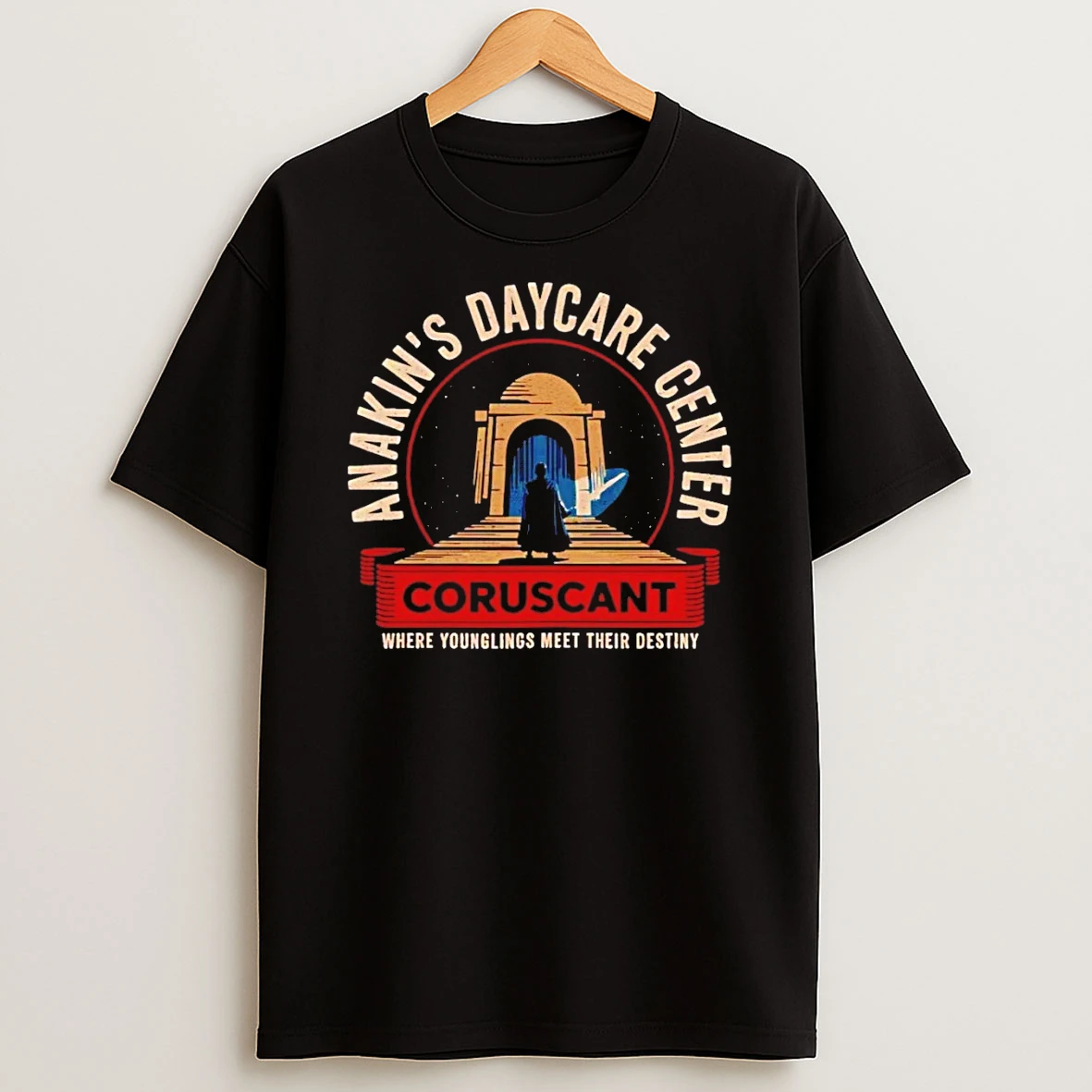 Star Wars Anakins Daycare Center Coruscant Jedi Younglings Parody Shirts