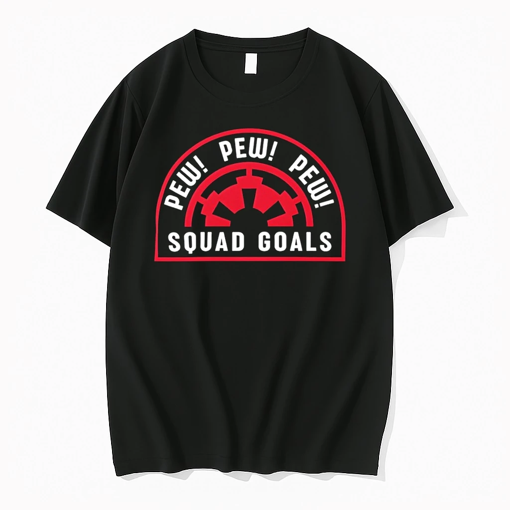 Star Wars Pew Pew Pew Galactic Empire Squad Goals 2026 Shirts