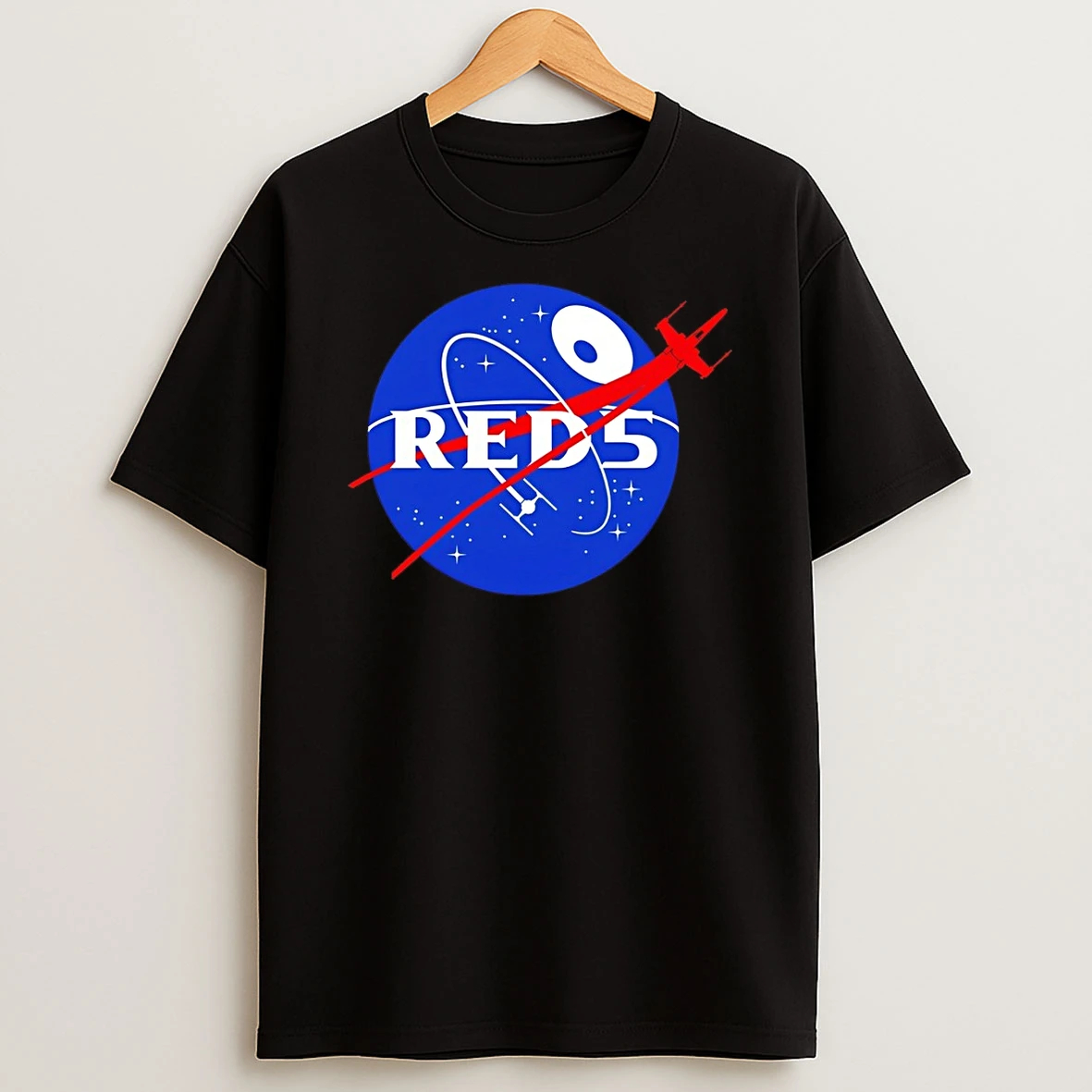 Star Wars Featuring A Nasa Style Logo Im Going In Red 5 Shirts