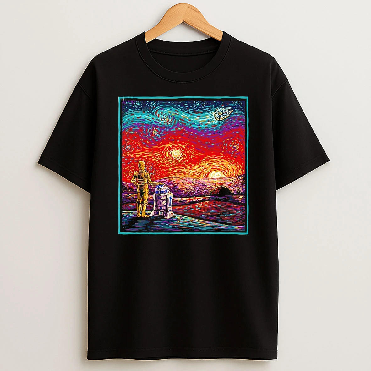 Starry Sunsets Van Goghs Starry Night Shirts
