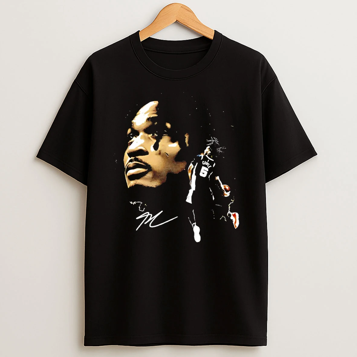 Stephon Castle Bigface San Antonio Spurs Basketball Player Nba 2026 Signature Shirts