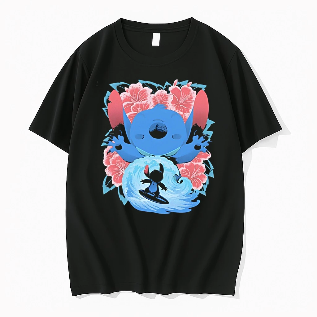 Stitch Tropical Alien Meme Shirts