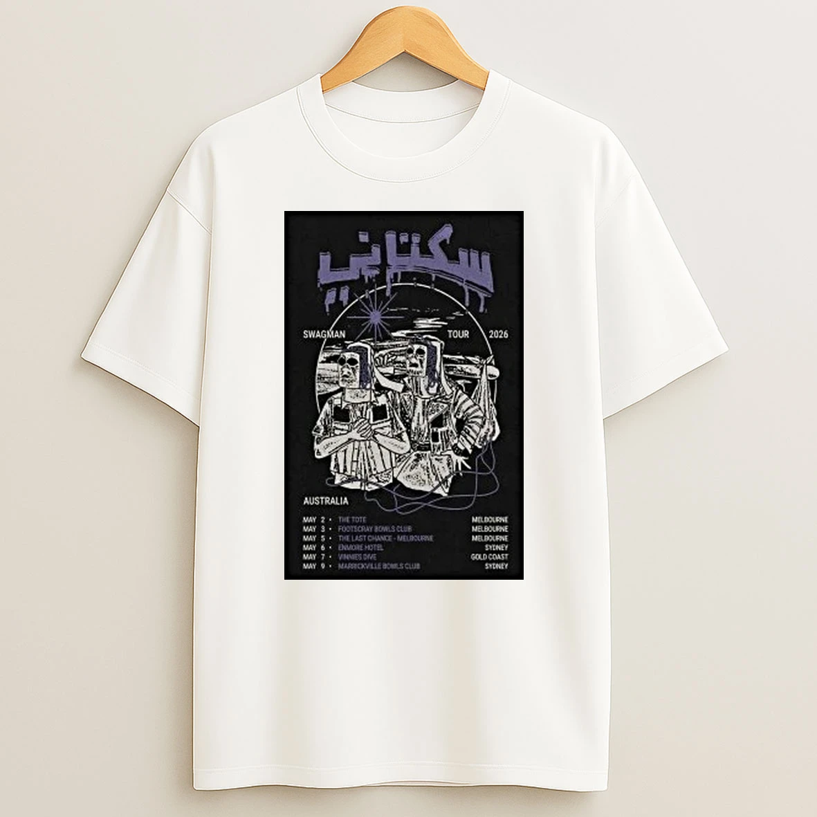 Sukatani Swagman Tour Australia May 2026 Shirts