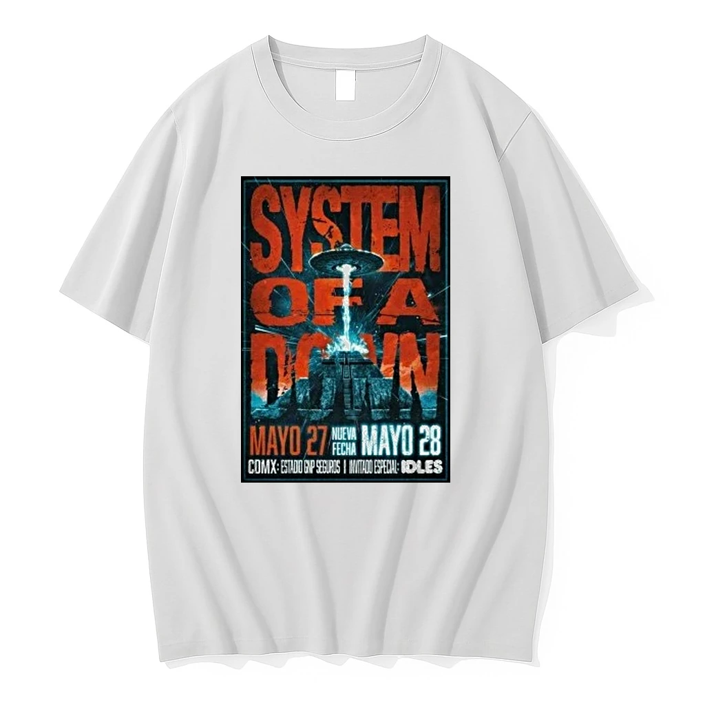 System Of A Down May 27 And 28 2026 Mexico City Shirts