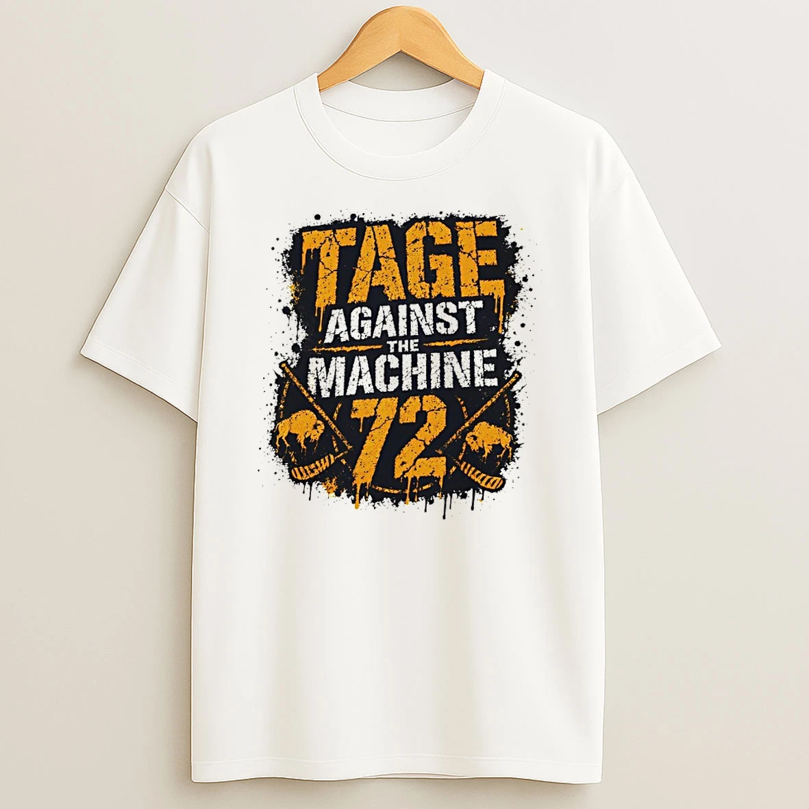 Tage Against The Machine Buffalo Hockey Nhl Shirts