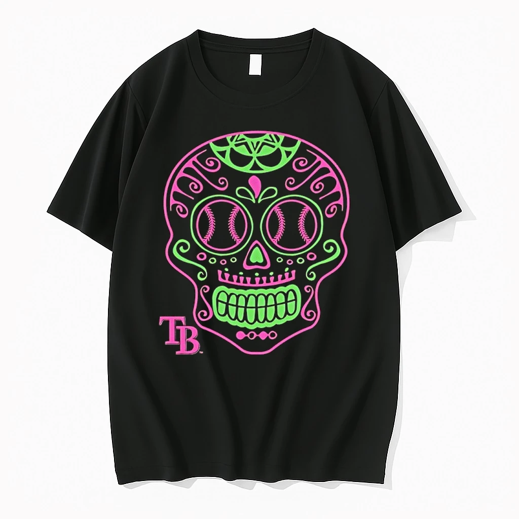 Tampa Bay Rays Sugar Skull Shirts