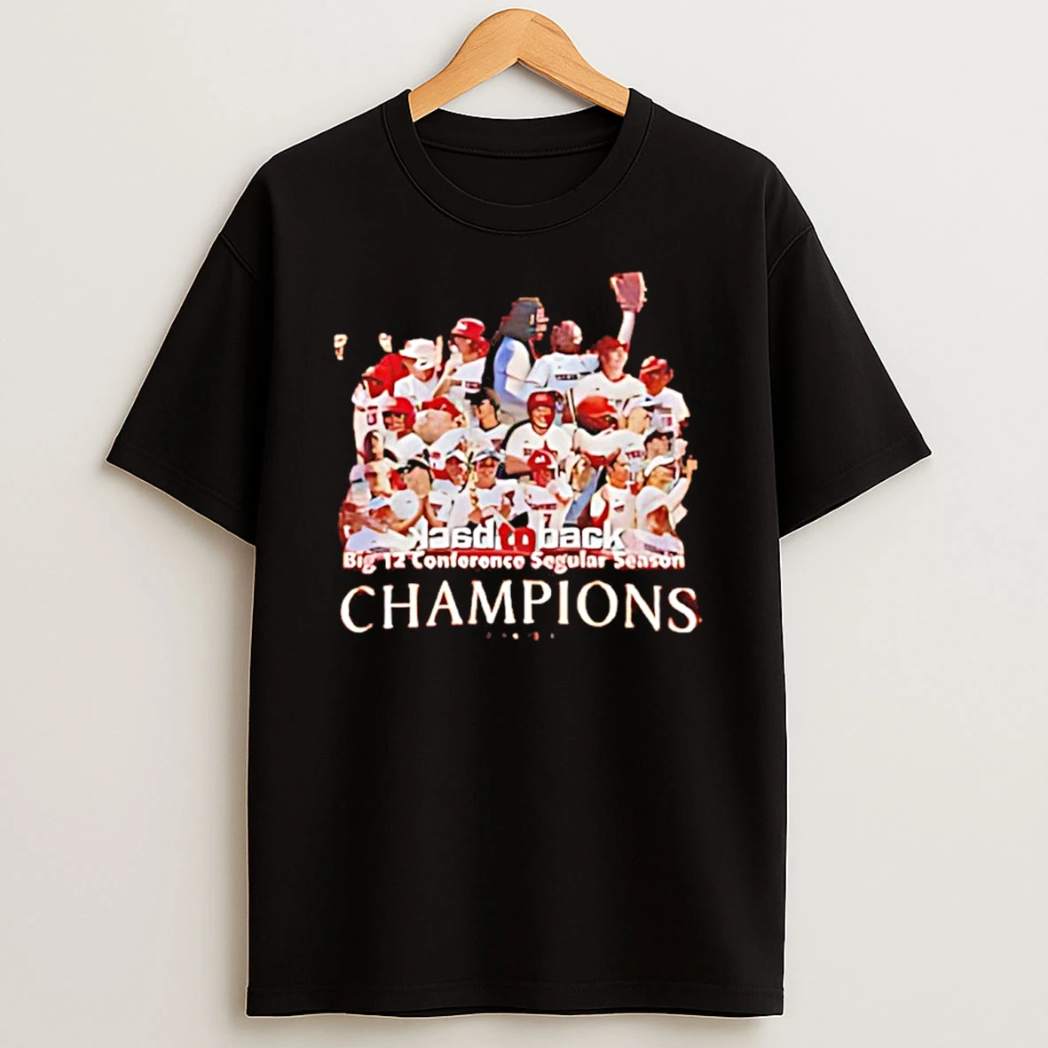 Texas Tech Red Raiders Back To Back Big 12 Conference Champions Shirts
