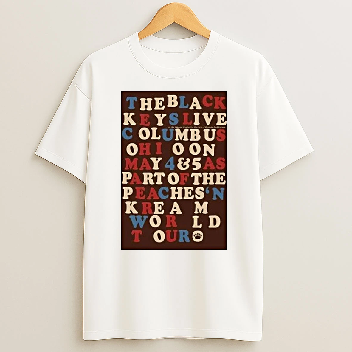 The Black Keys May 4 5 2026 Mershon Auditorium Columbus Oh Shirts