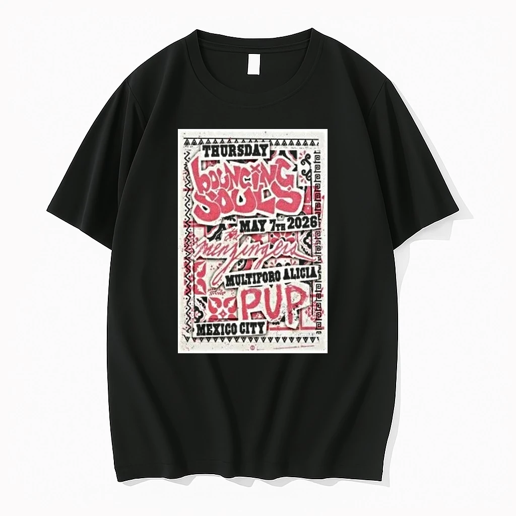 The Bouncing Souls Mexico City Tour May 7 2026 Shirts