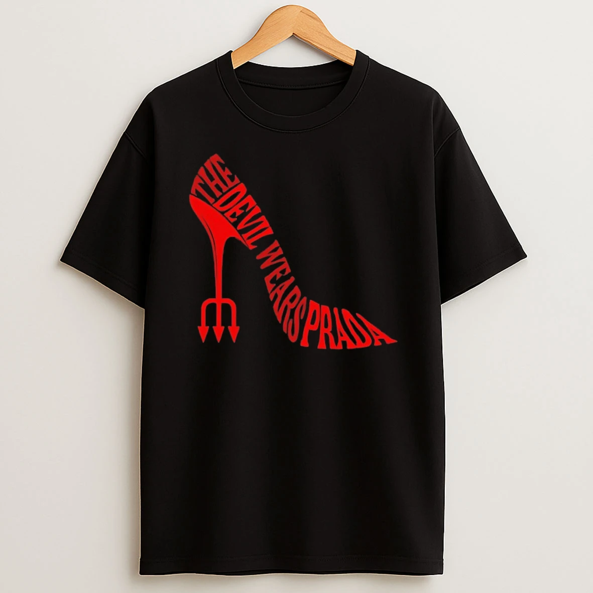 The Devil Wears Prada Inspired Red High Heel Shirts