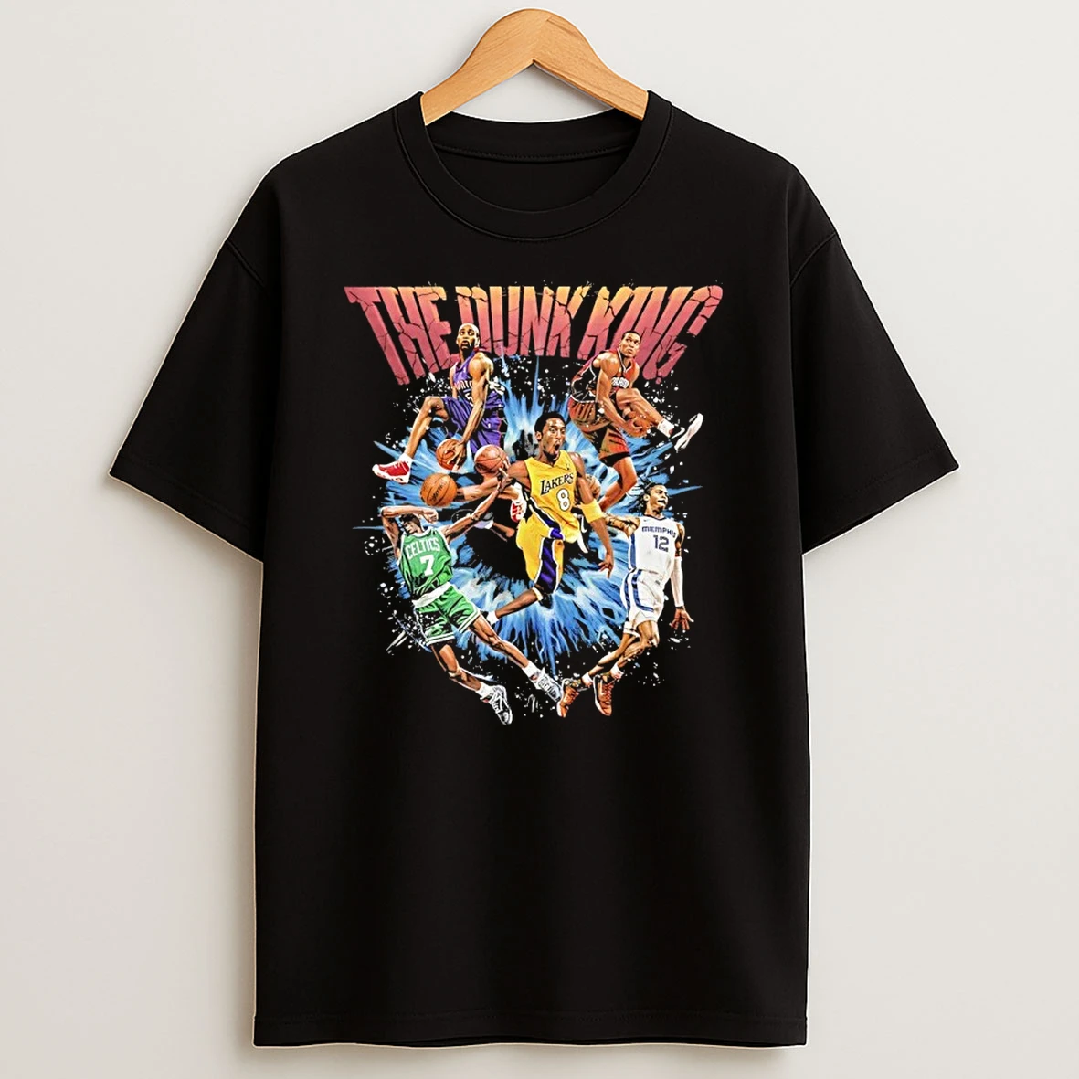 The Dunk King Nba Graphic Vintage Shirts