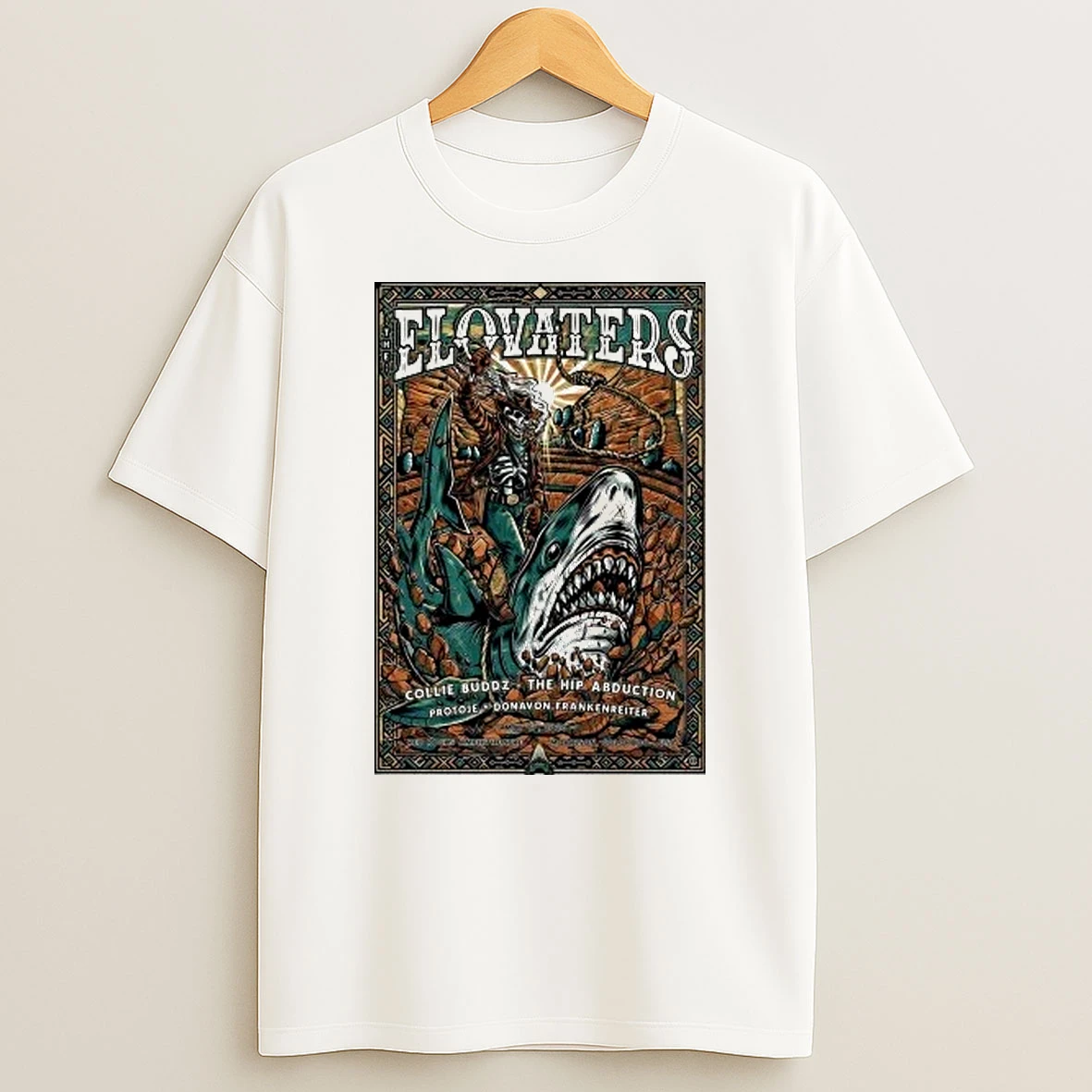 The Elovaters May 17 2026 Red Rocks Amphitheatre In Morrison Co Shirts