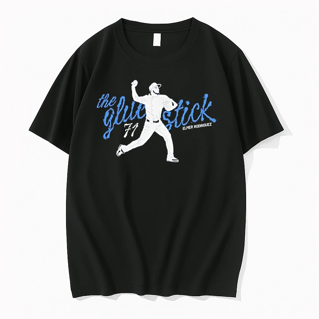 The Glue Stick Elmer Rodriguez 71 New York Yankees Shirts